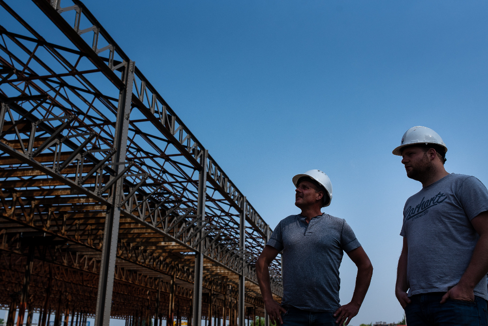 bouwwerf arbeiders onderaannemers loods haven Gent