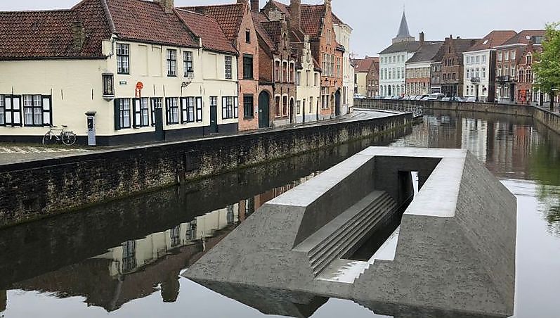 Van Marcke soutient une construction artistique à Bruges
