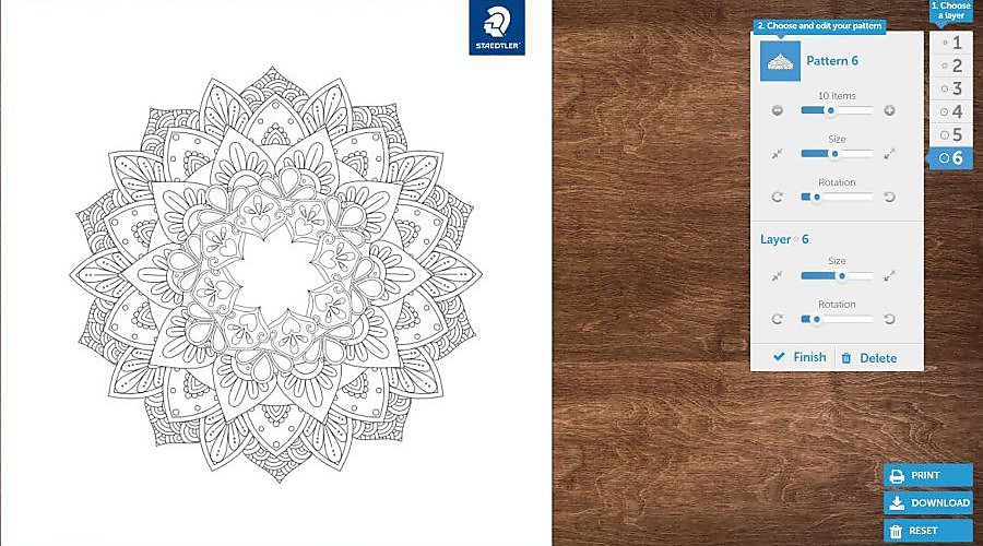 Nouveau Mandala Creator en ligne
