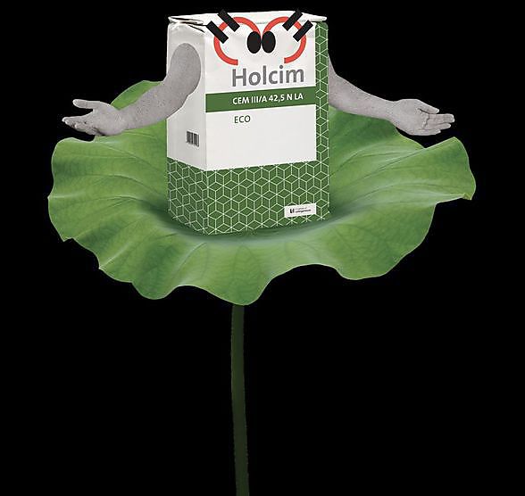 Le ciment Eco de Holcim disponible en sac