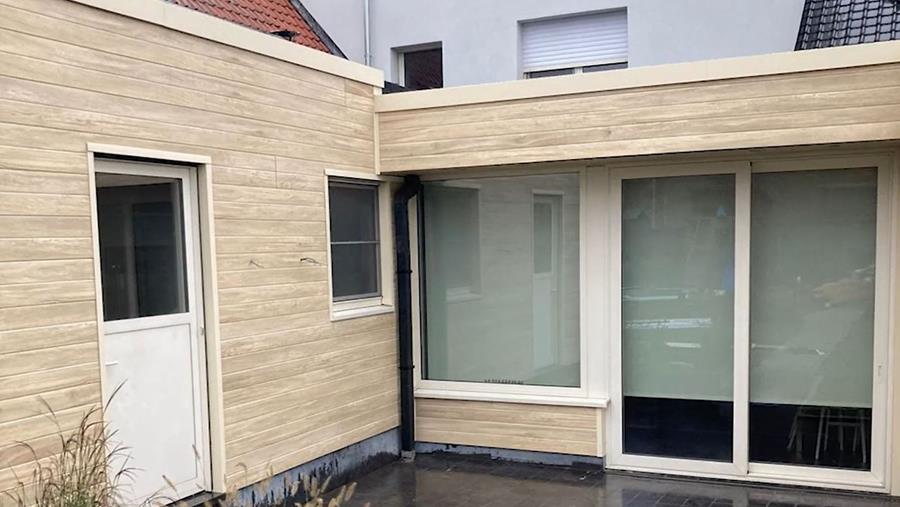REVÊTEMENT DE FAÇADE EFFET BOIS