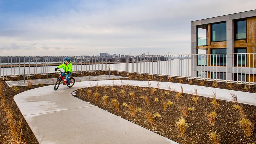 Une première en Belgique : une piste de course en toiture