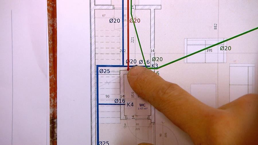 Hoe wordt een sanitair legplan opgesteld?