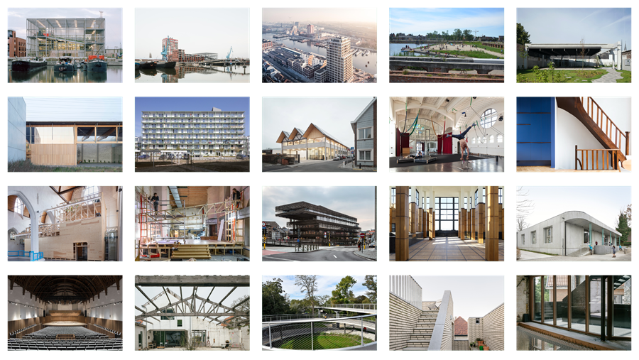 20 finalistes pour le prix d'architecture de Gand