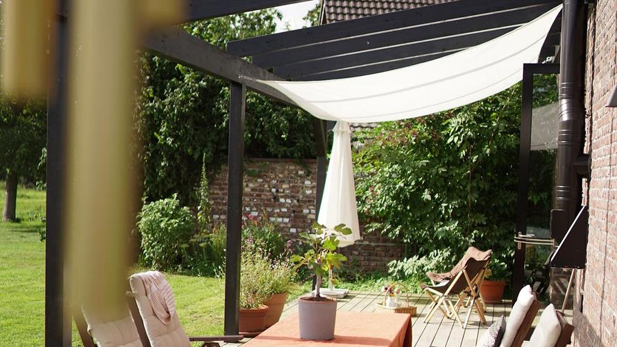 Protection solaire sur la terrasse: les possibilités