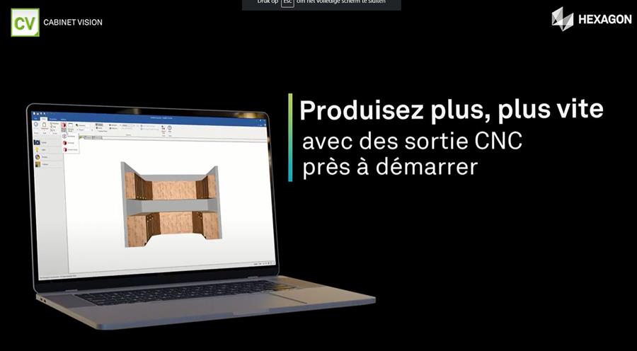 Produisez plus de projets en moins de temps avec CABINET VISION