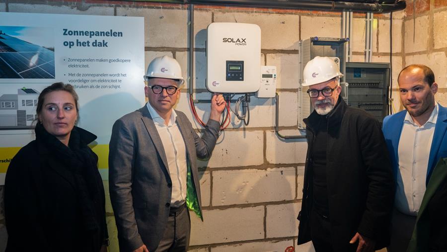 Le plus grand projet de panneaux solaires jamais réalisé en Flandre a été inauguré