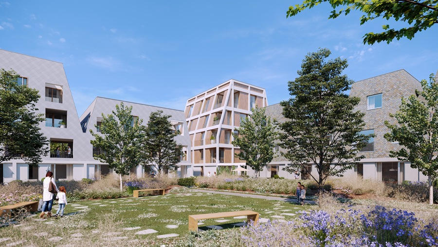 Le nouveau projet de construction Auweghem rend hommage au passé de son site historique