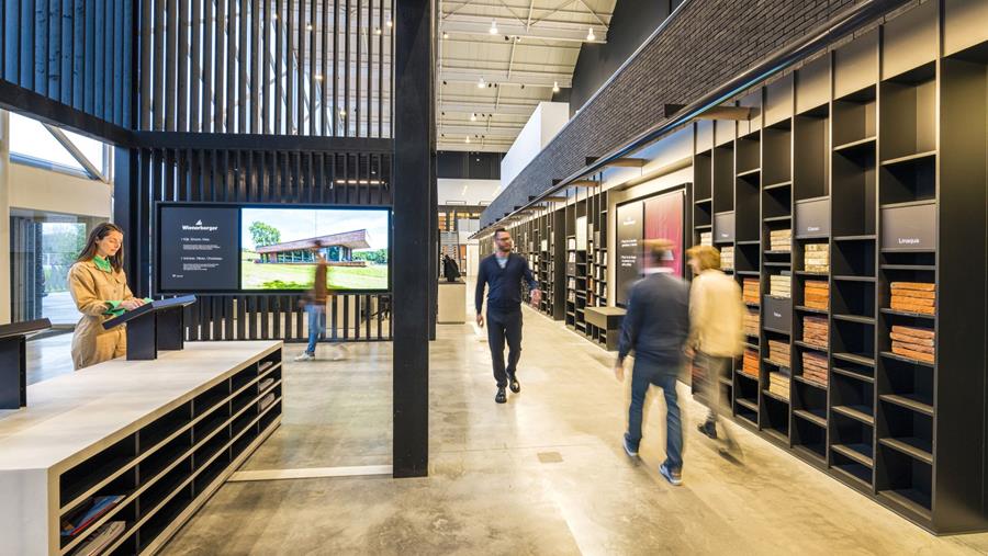 Wienerberger showroom transformeert tot belevingscentrum