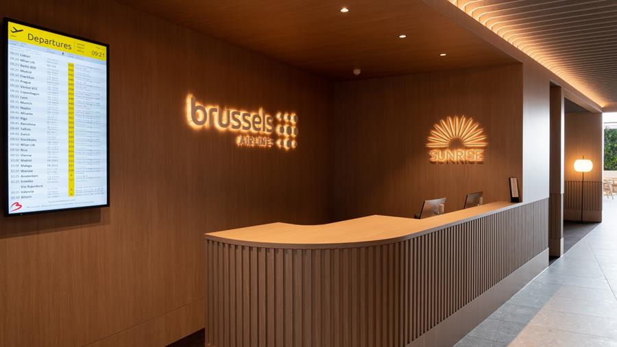 Brandveilig en luxueus loungen op Brussels Airport