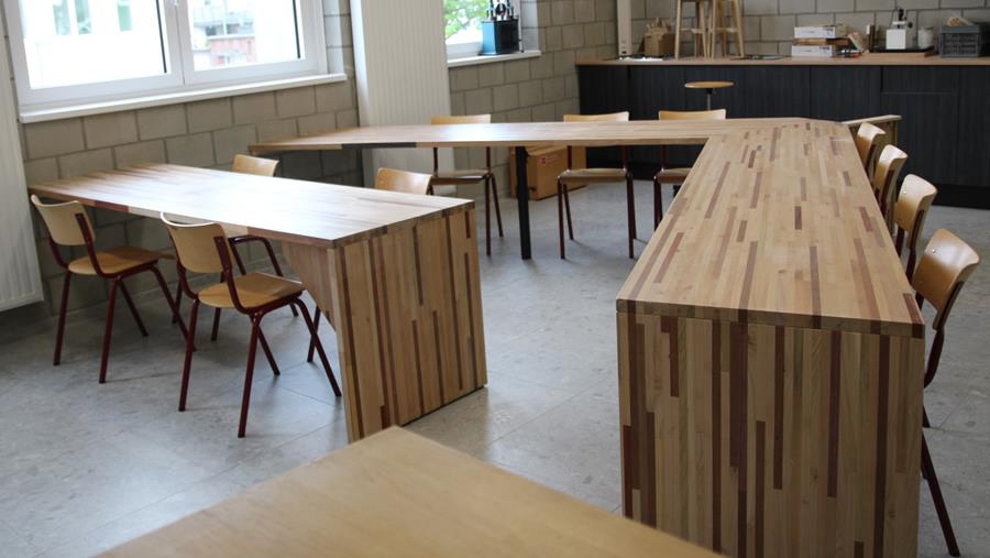 Leerlingen bundelen krachten voor uniek interieurproject