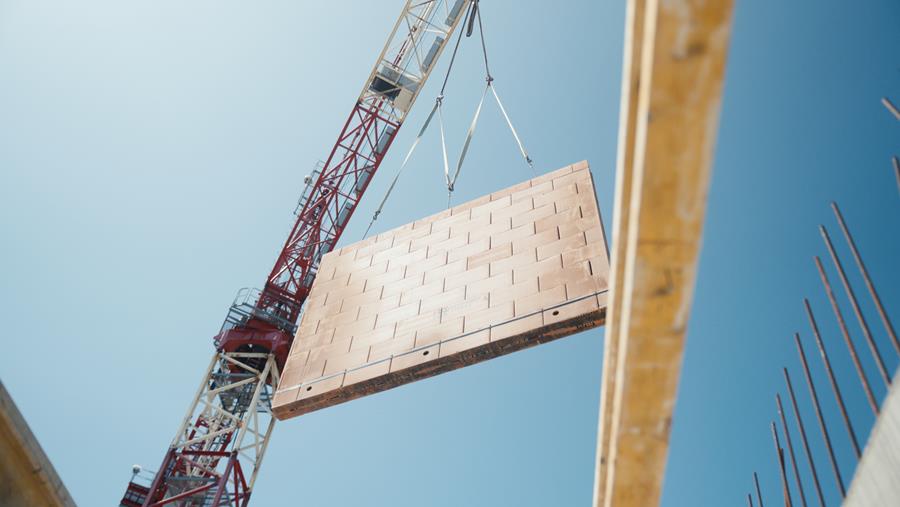 Une construction efficace avec les murs préfabriqués de Struxura