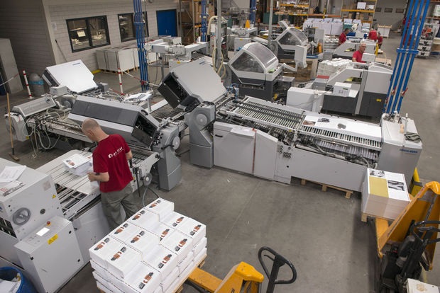 Van Elst Grafische Afwerking: "Hogere output en betere efficiency met Stahlfolders."