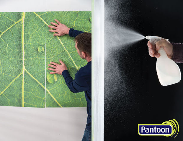 Ahlstrom Spray & Up: Vaporisez d'eau, placez sur le support. C'est prêt!