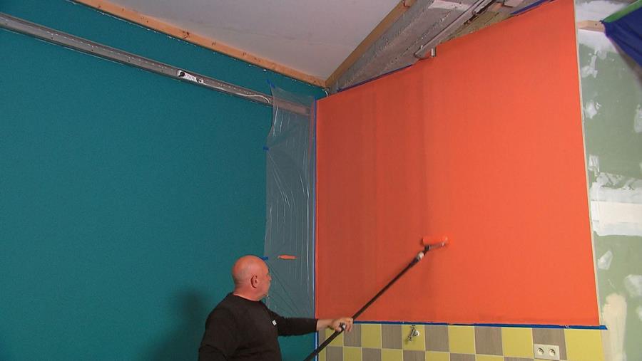 Hoe schilder je een wand in gipskarton?