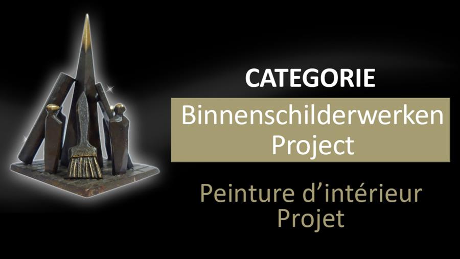 Voici les nominés pour les Trophées Décoration : Peinture d'intérieur Projet