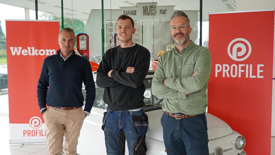 Garage Mues in Tienen sluit zich aan bij Profile