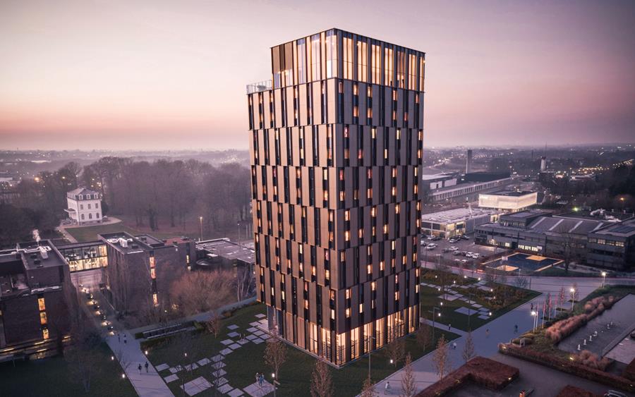‘The Sky’ wordt grootste studententoren van Kortrijk