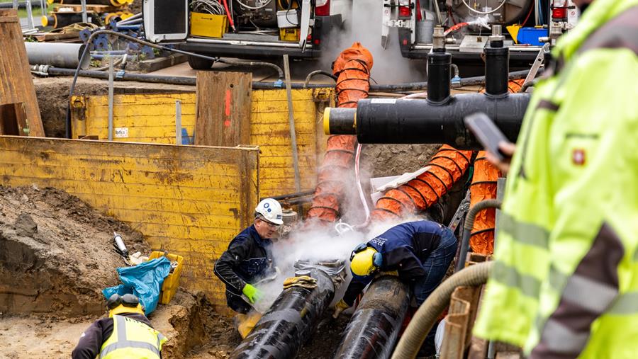 Nieuwe wijk wordt verwarmd met restwarmte van verbrandingsoven