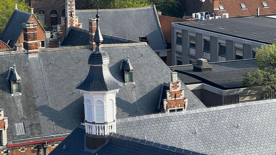 Restauration de la tour historique de la chapelle du couvent  Zwartzuster