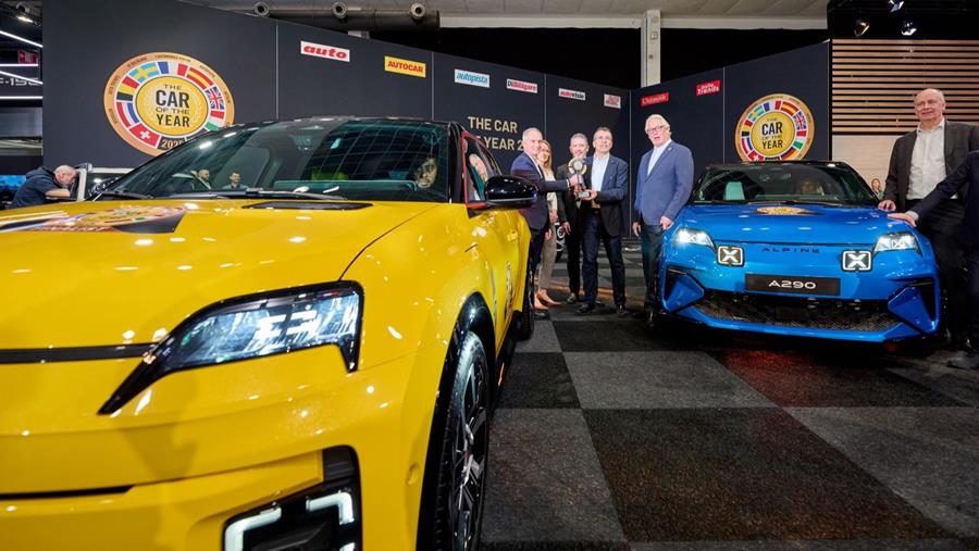 Renault 5 / Alpine A290 verkozen tot Auto van het Jaar 2025