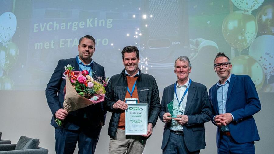 EVChargeKing wint de Belgische Laadinfra Innovation Award 2025