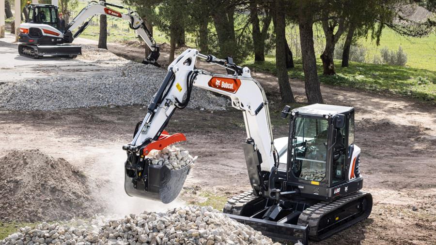 Nouvelle génération de mini-pelles 1-2 tonnes