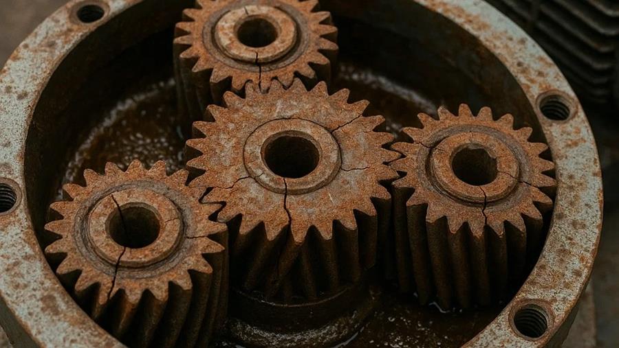 Un réducteur de rechange en stock: la clé de la continuité