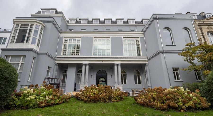 Restauratie achtergevel van de Raad van State voltooid