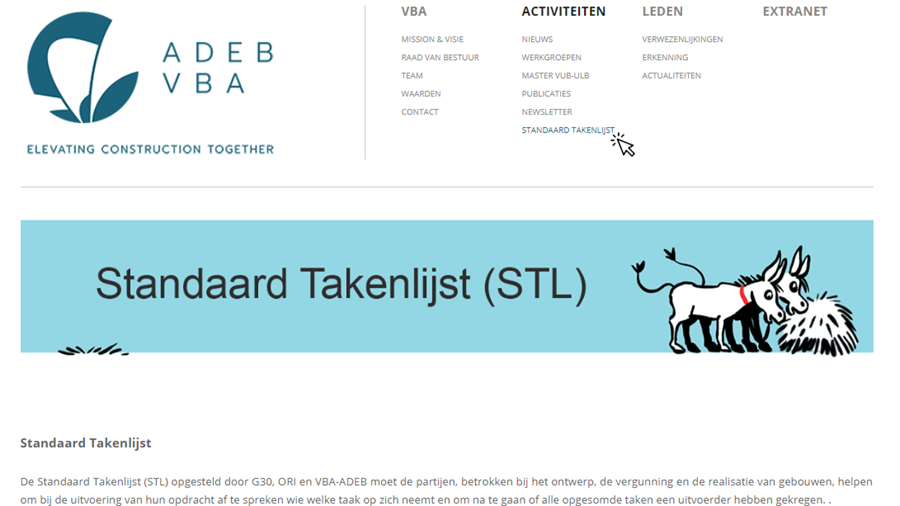 VBA stelt nieuwe Standaard Takenlijst voor