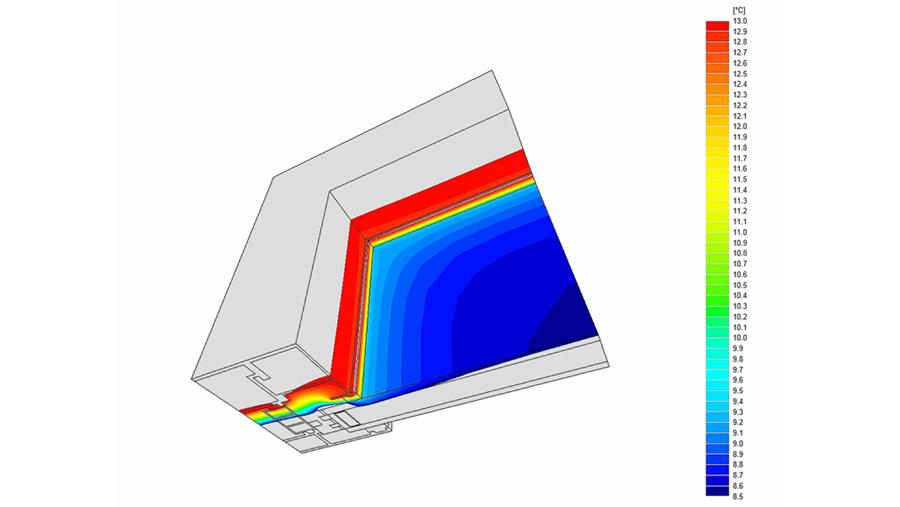 Thermografie op beglazing maakt het onzichtbare zichtbaar