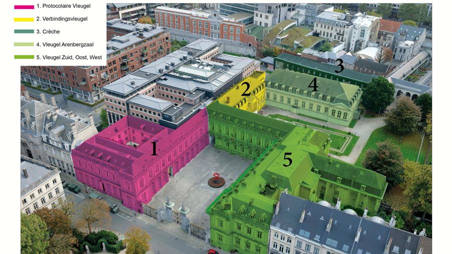 RENOVATION DES TOITURES DU PALAIS D'EGMONT