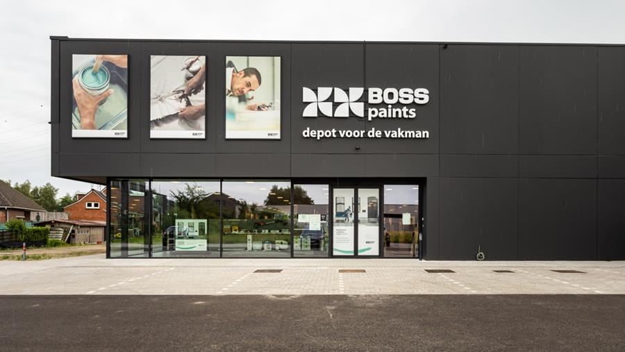 BOSS PAINTS OPENT NIEUW DEPOT IN HASSELT