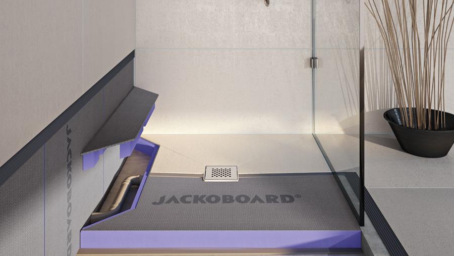 JACKOBOARD® AQUA RENO: DIRECT BETEGELBAAR, IDEAAL VOOR RENOVATIES